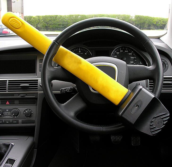 Joyart JY-FXPS Security Rotary Car Steering Wheel Lock - Universal Anti-Theft Device