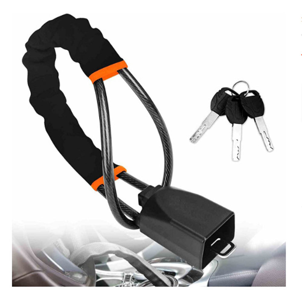 Joyart Heavy Duty Universal Car Steering Wheel Lock - OEM Anti-Theft Security Device